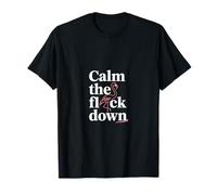 Calm The Flock Down Flamingo T-Shirt