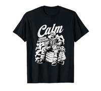 Calm Under Fire Pressure Firefighter Gift Fire Dept Fireman Value Graphic T-Shirt