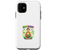 Calm Vegan Mindfulness Nature Inspired Lifestyle Art Case for iPhone 11