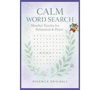 Calm Word Search: Mindful Puzzles for Relaxation & Peace