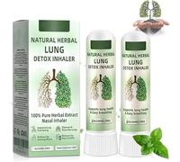 CalmDerm Inhaler, CalmDerm Herbal Inhaler, Herbal Lung Cleansing Inhalers, Natural Herbal Lung D-etox Inhalers for Women and Men (2 Pcs)