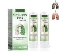 CalmDerm Inhaler, CalmDerm Herbal Inhaler, Herbal Lung Cleansing Inhalers, Natural Herbal Lung D-etox Inhalers for Women and Men (2)