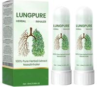 CalmDerm Inhaler,CalmDerm Herbal Inhaler,Lungpure Herbal Inhalers,Natural Nasal Inhalers,Herbal Lung Cleansing Inhalers for Women Men,Natural Ingredients (2)