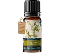 Calmer Solutions Bergamot Essential Oil 10ml - 100% Pure & Natural - Uplifting Citrus Aromatherapy Oil for Stress Relief, Relaxation & Skincare - Ideal for Diffusers, Massage & DIY