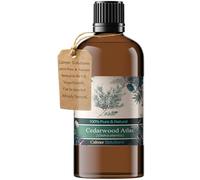 Calmer Solutions Cedarwood Essential Oil 100ml - 100% Pure & Natural - Warm Woody Aromatherapy Oil for Relaxation, Sleep & Haircare - Ideal for Diffusers, Massage, Blends & DIY Remedies