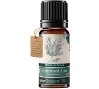 Calmer Solutions Cedarwood Essential Oil 10ml - 100% Pure & Natural - Warm Woody Aromatherapy Oil for Relaxation, Sleep & Haircare - Ideal for Diffusers, Massage, Blends & DIY Remedies
