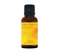 Calmer Solutions Cypress Essential Oil 30ml - 100% Pure & Natural - Fresh Woody Aromatherapy Oil for Calm, Balance & Focus - Ideal for Diffusers, Massage, Skincare & DIY Remedies