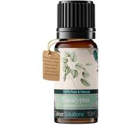Calmer Solutions Eucalyptus Essential Oil 10ml - 100% Pure & Natural Steam Distilled Eucalyptus Globulus Aromatherapy Oil - UK Made Fresh Essential Oil for Diffuser, Oil Burner & Home Fragrance