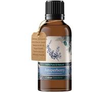 Calmer Solutions Juniper Berry Essential Oil 50ml - 100% Pure & Natural - Fresh Woody Aromatherapy Oil for Detox, Stress & Muscle Relief - Ideal for Diffusers, Massage & Skincare