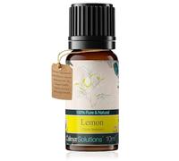 Calmer Solutions Lemon Essential Oil 10ml - 100% Pure & Natural Citrus Limon Cold Pressed Citrus Aroma for Aromatherapy, Diffuser & Home Fragrance - UK Essential Oil for Candles, Humidifiers