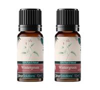 Calmer Solutions Natural Wintergreen Essential Oil - 10ml Aromatherapy Oil for Headaches, Circulation, Pain Relief - Use in Bath, Humidifiers,Diffusers, Candle Making & More - 100% UK Sourced