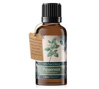 Calmer Solutions Peppermint Essential Oil 30ml - 100% Pure & Natural Steam Distilled Mentha Piperita Aromatherapy Oil - UK Made Fresh Mint Essential Oil for Diffuser, Massage, Bath & Home Fragrance