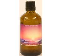 Calmer Solutions Relaxing Blend 100ml - Petitgrain, Mandarin, Patchouli & Lavender with Coconut Oil - Calming Aromatherapy Essential Oil Blend for Stress Relief, Balance & Wellbeing