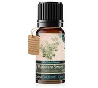 Calmer Solutions Sweet Marjoram Essential Oil 10ml - UK 100% Pure Origanum Majorana Steam Distilled Herbal Aromatherapy Oil - Warm Herbaceous Essential Oil for Diffuser, Blending & Home Fragrance