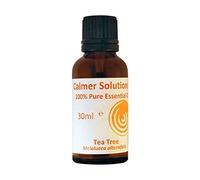 Calmer Solutions Tea Tree Essential Oil 30ml - 100% Pure & Natural Melaleuca alternifolia - Steam Distilled Essential Oil - Aromatherapy Oil, Home Fragrance Diffuser Oil - Fresh Herbal Scent