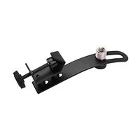 CalmGeek Adjustable Drum Rim Clip Shockproof Microphone Clamp with Groove Gear