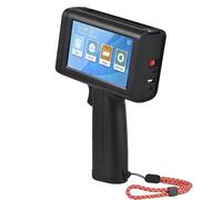 CalmGeek Handheld Printer Portable Inkjet Printer 600dpi High Definition Inkjet Code Printer with 4.3 Inch LED Touchscreen Quick-Drying Ink Cartridge for Label/Production Date/Barcode/Trademark/Logo/G