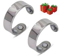 Calmi Ring - The Natural Menopause Ring,Adjustable Magnetic Rings for women,Promotes Restful Slumber,Improves Overall Wellness (A)