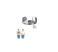 Calmi Ring, The Original Calmi Magnetic Rings for Women, Adjustable Calmi Ring Women Magnetic Rings for Anxiety Reduction, The Natural Solution,A Thoughtful Gift of Comfort (Silver)