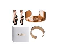 Calmi Ring, The Original Calmi Magnetic Rings for Women, Adjustable Magnetic Ring - Gentle Magnet & Acupressure Fusion, The Natural Solution,Improve Blood Circulation,Balance Sleep (Rose Gold)