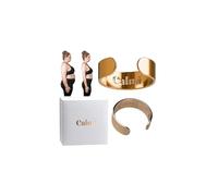 Calmi Ring, The Original Calmi Magnetic Rings for Women, Adjustable Magnetic Ring - Gentle Magnet & Acupressure Fusion, The Natural Solution,Improve Blood Circulation,Balance Sleep (Gold)