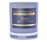 Calming Aromatherapy Soy Candle for Relaxation & Stress Relief - Eucalyptus, Neroli & Chamomile - Hand-Poured Natural Soy Wax - Luxury Bedtime Candle - 200g (Soul Balance)