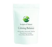 Calming Balance Herbal Stress Relief - Expert Master Herbalist Formula Organic Vegan Capsules for Natural Calm & Wellness