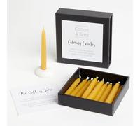Calming Candles. 12 x Twenty Minute Candles with a Ceramic Holder for Relaxation, Meditation, Mindfulness and Well-Being