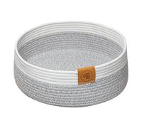 Calming Cat Rope Bed Sleep - Cat Bed Basket Round Cotton | Cozy Scratching Indoor Kitten Bed | Rope Woven Kitty Bed | Basket Pet universall Lounge Cotton Rope Mat Basket For Sleeping
