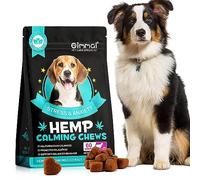 Calming Chews for Dogs(Beef 60PCS),100% Natural Ingredients Dogs Calming Treats,Helps Dog Anxiety & Stress Relief, Separation and Barking,for All Breeds & Sizes 4.7oz(132g)