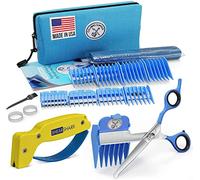 Calming Clipper® - The Silent, Gentle Haircutting Kit for Children with Autism and Sensory Sensitivity - Includes Barber Cape (20pcs RH + Sharpener)