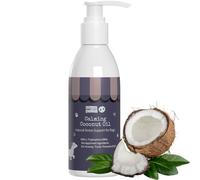 Calming Coconut Oil for Dogs & Cats - 200ml Anxiety Relief Supplement with Chamomile, Valerian & Ashwagandha - Natural Stress Soothing Formula - Fast-Acting & Long-Term Calmer