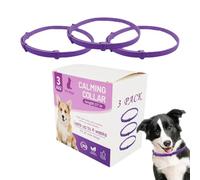 Calming Collar for Cats and Dogs - Adjustable Pheromone Comfort Band | Long-Lasting Stress Relief with Soothing Effect, emotiosupport Collar for Pets During Travel Separation Vet Visits