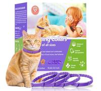 Calming Collar for Cats | Calming Cat Collars Adjustable Soother Anxiety Relief & Stress | Comfort Cat Calm Collars Water Resistant | Pheromone Collar for Cats Rapid Effect Lasts 45 Days (Purple)