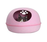 Calming Dog Bed Dog Cat Bed Cave Sleeping Bag Zipper Egg Shape Pet Bed Felt Cloth Pet House Nest Cat Basket For Cats Ani
