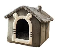 Calming Dog Bed Pet House Foldable Sleeping Bed Warm Cat Nest Dog Kennel Bed Kitten Cave Sofa Puppy Mat All Seasons Univ