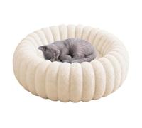 Calming Dog Bed Raised Edge Soft Warm Plush Sleeping Mattress