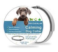 Calming Dog Collar, Adjustable Waterproof Dog Calming Collar Effectively Alleviate Dog's Anxiety, 30 Days Long Lasting Safe and Non-toxic Protect the Physical and Mental Health of Dogs(62cm)