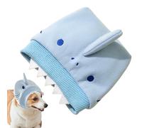 Calming Dog Hat - Soothing Animal Shape Design With Soft Inner Lining, Fully Adjustable Chin Strap For Secure Fit, Lightweight Construction For Pet Comfort | Trendy Headwear For