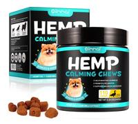 Calming Dog Treats 110 Count, Grain Free Dog Treats-100% Natural Ingredients Dogs Calming Treats, Reduce Stress Relief, Separation, Barking, Fireworks, Thunderstorms, for All Breeds & Sizes