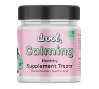 Calming Dog Treats for Anxiety, 180g (60 Tablets) | Natural Beef Flavored Supplement for Dog Stress Relief, Reduces Anxiety from Fireworks, Travel & Separation, Non-Sedative, For All Breeds & Sizes