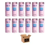 Calming Drink for Adults | 120mg Magnesium with Lion’s Mane, Chamomile & Lemon Balm | Low Calorie, No Sugar, Vegan Wellness Beverage | Relaxation & Stress Relief TRIP (Pack 12, Wild Strawberry)