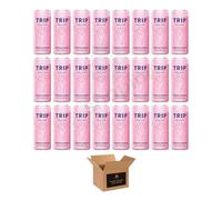 Calming Drink for Adults | 120mg Magnesium with Lion’s Mane, Chamomile & Lemon Balm | Low Calorie, No Sugar, Vegan Wellness Beverage | Relaxation & Stress Relief (Trip, Cherry Lemon - 250ml x 24Pack)