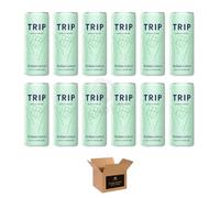 Calming Drink for Adults | 120mg Magnesium with Lion’s Mane, Chamomile & Lemon Balm | Low Calorie, No Sugar, Vegan Wellness Beverage | Relaxation & Stress Relief (Trip,Mindful Sicilian Lemon 12Pack)