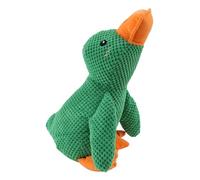 Calming Duck Dog Toy, Quack-Quack Duck Dog Toy, The Mellow Dog Duck, Crinkle Squeaky Plush Stuffed Duck Dog Chew Toys for Dogs Indoor Puppy