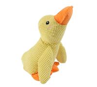 Calming Duck Dog Toy, Quack-Quack Duck Dog Toy, The Mellow Dog Duck, Crinkle Squeaky Plush Stuffed Duck Dog Chew Toys for Dogs Indoor Puppy