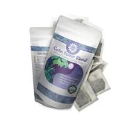 Calming Herbal Tea Bags | Blend with St. John’s Wort, Thyme, Blackberry & Strawberry Leaves | Caffeine-Free Relaxing Evening Tea for Daily Wellness | iD Pure Raw Wild | 30 Infusions (45 g)