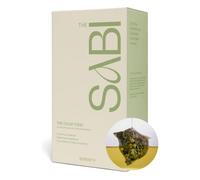 Calming Herbal Tea for Evening - The SABI Calm Blend, Enjoy Hot or Iced, with Chamomile, Lavender, Oat Straw, Passionflower & Lemon Balm - Caffeine-Free, 20 Large Teabags / 40 Cups