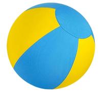 Calming Jumbo Ball for Dogs Durable Tear-Resistant Inflatable Big Ball Tough Herding for Play Exercise Toy with Heavy-Duty Handle Cover & Pump Fun Doggy Herding Dog Giant Tennis (A-45cm)