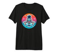Calming Meditation and Well-Being Design Premium T-Shirt
